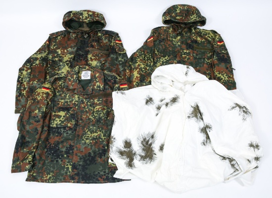 W. GERMAN FEDERAL ARMY CAMO UNIFORM LOT