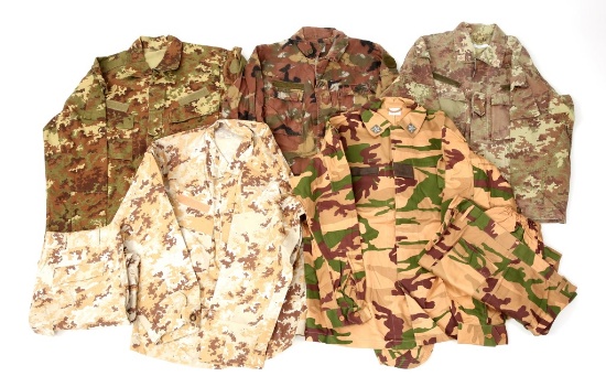 IRAQI FREEDOM ITALIAN ARMY COMBAT CAMO UNIFORM LOT
