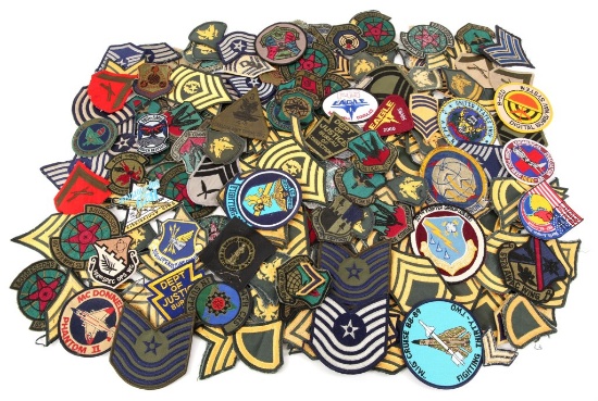 US ARMED FORCES RANK PATCH MIXED LOT