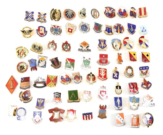 US ARMY DUI CREST INSIGNIA LARGE MIXED LOT