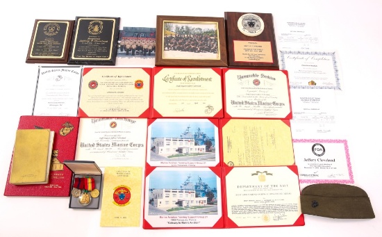 IRAQI WAR US MARINE CORPS S/Sgt NAMED GROUPING