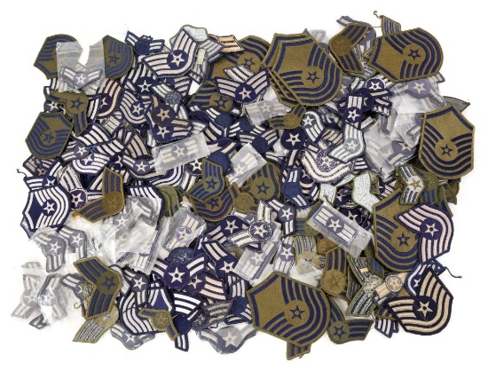 USAF RANK PATCH LARGE MIXED LOT