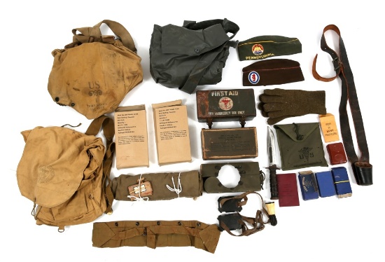 US ARMY FIELD GEAR MIXED LOT