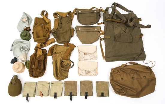 COLD WAR SOVIET UNION COMBAT FIELD GEAR LOT
