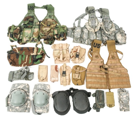 US ARMY TACTICAL FIELD GEAR LOT