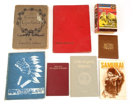 GERMAN & US MILITARY REFERENCE BOOK LOT