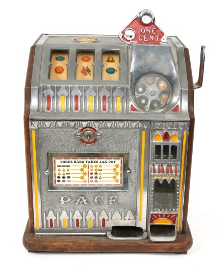 PACE BANTAM 1 CENT SLOT MACHINE