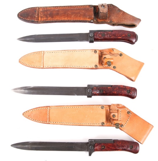 COLD WAR CZECH VZ58 BAYONET LOT OF 3