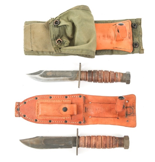 USAF PILOT SURVIVAL KNIFE LOT OF 2
