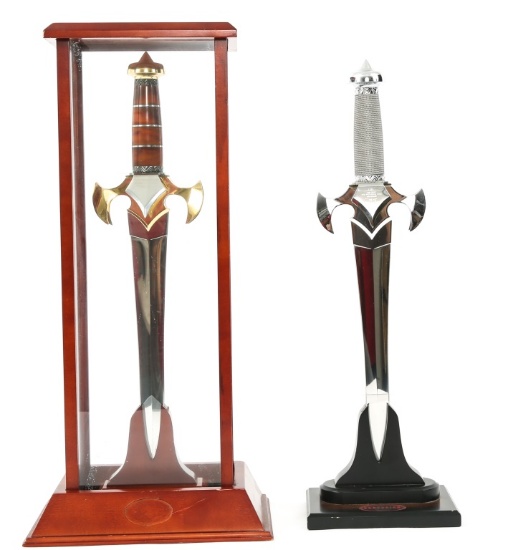 HIBBEN KNIVES CENTURION GOLD & SILVER EDITION LOT