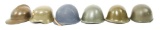WORLD MILITARY COMBAT HELMET LOT OF 6