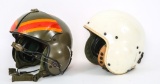 US ARMY HELICOPTER PILOT FLIGHT HELMET LOT OF 2
