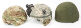 IRAQI WAR US ARMY ACH COMBAT HELMET LOT OF 3