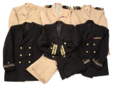 US NAVY OFFICER DRESS UNIFORM MIXED LOT