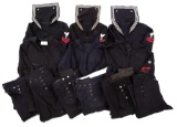 US NAVY ENLISTED / NCO BLUE JUMPER UNIFORM LOT