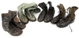 VIETNAM - DESERT STORM US ARMY BOOT MIXED LOT