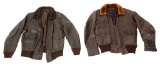 VIETNAM WAR US NAVY G-1 FLIGHT JACKET LOT OF 2