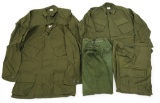 VIETNAM WAR US ARMY JUNGLE JACKET & PANTS LOT OF 5