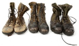 VIETNAM WAR US ARMY COMBAT JUNGLE BOOTS LOT OF 3