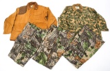 VINTAGE HUNTING CAMO JACKET & PANTS LOT OF 5
