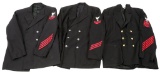 US NAVY DRESS BLUE TUNIC & JUMPER UNIFORM LOT
