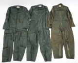 VIETNAM WAR USAF PILOT FLIGHT SUIT K-2B LOT OF 3