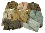 US ARMY RAIN COAT JACKET AND LINER LARGE LOT