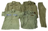 VIETNAM WAR US ARMY JUNGLE JACKET & UTILITY SHIRTS