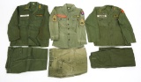 EARLY VIETNAM US ARMY MACV UTILITY UNIFORM LOT
