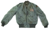 KOREA - VIETNAM WAR USAF PILOT FLIGHT JACKET L-2B