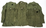 VIETNAM WAR US ARMY JUNGLE JACKET TYPE 3 LOT OF 6