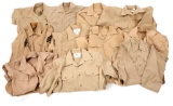 US MARINE CORPS KHAKI SUMMER DRESS SHIRT LOT OF 12