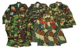 SOUTH KOREAN ARMY & MARINES CAMO COMBAT SHIRT LOT