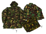 BRITISH ARMY FIELD JACKET & CAMO UNIFORM LOT