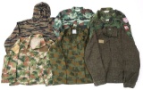 WORLD MILITARY CAMO COMBAT UNIFORM LOT OF 7