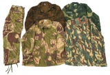 AFRICAN MILITARY CAMO COMBAT UNIFORM LOT OF 5