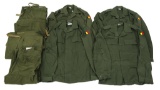 BELGIUM ARMY OD GREEN COMBAT UNIFORM LOT