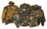 W. GERMAN FEDERAL ARMY CAMO UNIFORM LOT OF 9