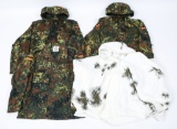 W. GERMAN FEDERAL ARMY CAMO UNIFORM LOT