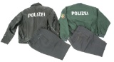 GERMAN MOTORCYCLE POLICE JACKET AND PANTS LOT