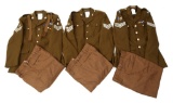 BRITISH ARMY DRESS UNIFORM LOT OF 3