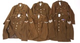 BRITISH ARMY DRESS UNIFORM TUNIC LOT OF 6