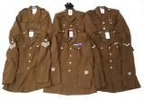 BRITISH ARMY DRESS UNIFORM TUNIC LOT OF 6