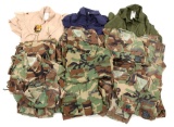 DESERT STORM US ARMED FORCES BDU & COVERALL LOT