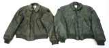 USAF PILOT FLIGHT JACKET TYPE CWU-45/P LOT OF 2