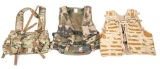WORLD MILITARY TACTICAL ASSAULT VEST LOT OF 3