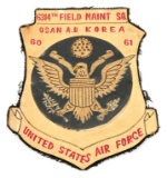 KOREAN WAR CUSTOM USAF 6314th FIELD MAINT SQ PATCH