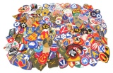WWII - VIETNAM US ARMY PATCH MIXED LOT OF 200