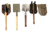 KOREAN WAR EASTERN BLOCK SHOVEL LOT OF 4