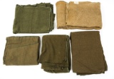 KOREA-VIETNAM WAR US ARMY WOOL BLANKET LOT OF 5